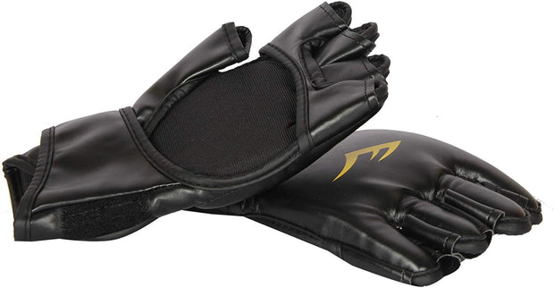 Everlast Mixed Martial Arts Grappling Gloves, XL, Black