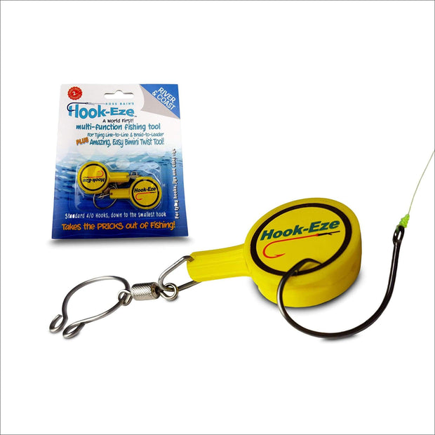 Hook-Eze Twin Pack-Yellow / 1 Size