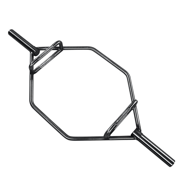 Everyday Essentials Olympic 2-Inch Hex Weight Lifting Trap Bar, 1000-Pound Capacity