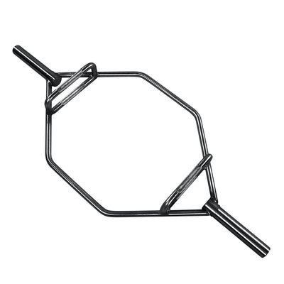Everyday Essentials Olympic 2-Inch Hex Weight Lifting Trap Bar, 1000-Pound Capacity