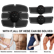 Waist Trimmer Muscle Toner Abdominal Toning Belt Smart Fitness Body Gym Workout