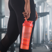 BlenderBottle 22oz ProStak Shaker with 2 Storage Jars FC New Black