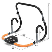  Fitness Crunch Abdominal Exercise Workout Machine for Glider Roller & Pushup