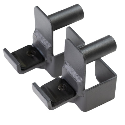 REALITY Steel J-Hooks, Set of 2, fits 2 x 2 Steel Power Cages