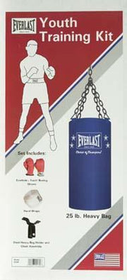 Everlast Youth Starter 25lb Heavy Bag Kit