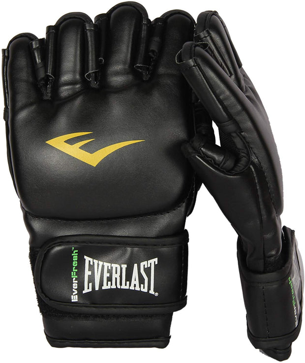 Everlast Mixed Martial Arts Grappling Gloves, XL, Black