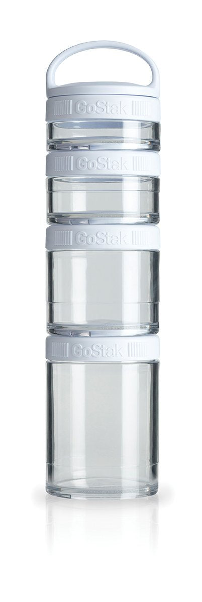 Whiskware GoStak Snacking Mini Containers Starter 3Pak White