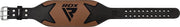Leather Weight Lifting 6" NUBUCK Belt Back Support Gym Training Strength