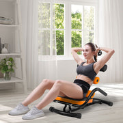Costway Core Ab Trainer Bench Abdominal Stomach Exerciser Workout Gym Fitness Machine
