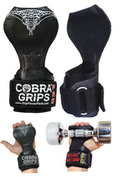 Grips PRO Weight Lifting Gloves Heavy Duty Straps For Deadlifts Lifting Grip