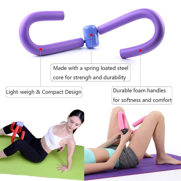 Cushioned Foam- Arm, Leg, Butt Thigh Trimmer Home Gym Fitness Sport Equipment(Anti-slip)
