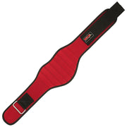 Weight Lifting Belt Gym Back Support Brace Fitness Workout Belts 8" Wide Red S