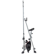 Best Choice Products 2 in 1 Total Body Vertical Climber Magnetic Exercise Bike Machine - Black/Gray