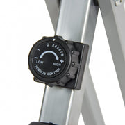 Best Choice Products 2 in 1 Total Body Vertical Climber Magnetic Exercise Bike Machine - Black/Gray