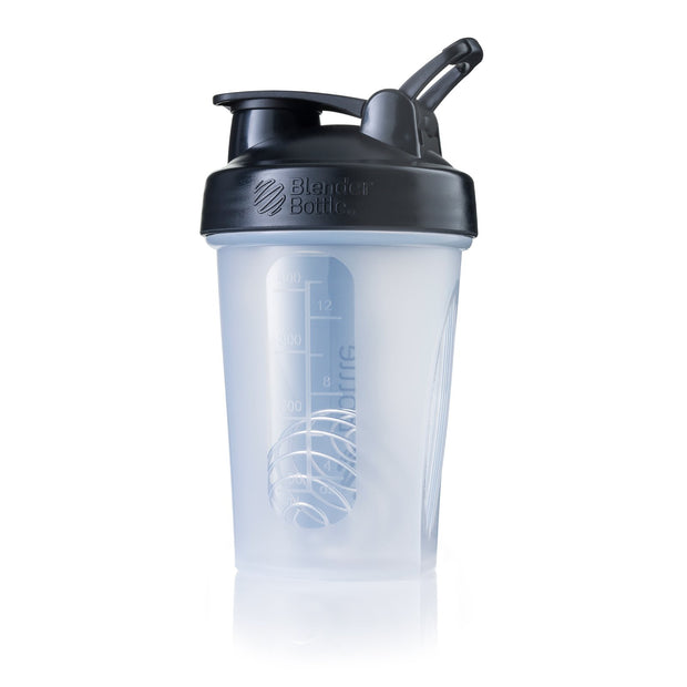 BlenderBottle 20oz Classic Shaker Cup Clear/Black
