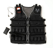 20-Pound Weighted Vest With Removable 1 Pound Packs To Adjust From 1 to 20 Pounds