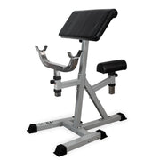 Fitness CB-11 Standing Arm Curl Station for Strength Training w/Pivot and Contoured Arm Rest