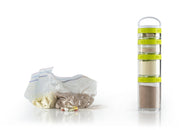 BlenderBottle GoStak Snacking Mini Containers Starter 4pk, White