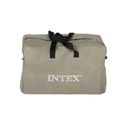 Intex Excursion 5 Person Inflatable Rafting and Fishing Boat Set with 2 Oars