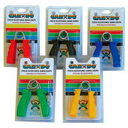  Ergonomic Hand Grip, Pair - Yellow, x-light