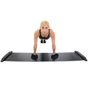 Slide Board Mat 6-ft with Booties & Carrying Bag for Exercise