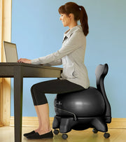 Gaiam Balance Ball Chair, Black