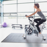 Barbell Circle Textured Equipment Mat, 40" x 108"