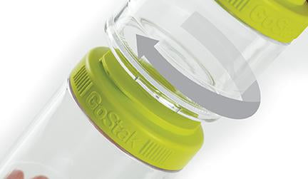 BlenderBottle GoStak Snacking Mini Containers Starter 4pk, White