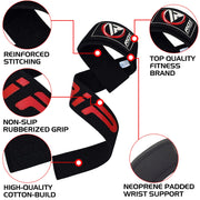 PRO GYM WEIGHT LIFTING WRIST STRAP SUPPORT