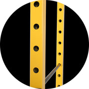 Essentials 1000-Pound Capacity Multi-Function Adjustable Power Cage with J-Hooks, Dip Bars and Other Optional 